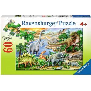 New sealed Ravensburger- 60 Piece Puzzle - Prehistoric Life Dinosaurs